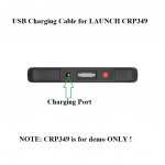 USB Charging Cable for LAUNCH Creader Professional 349 CRP349